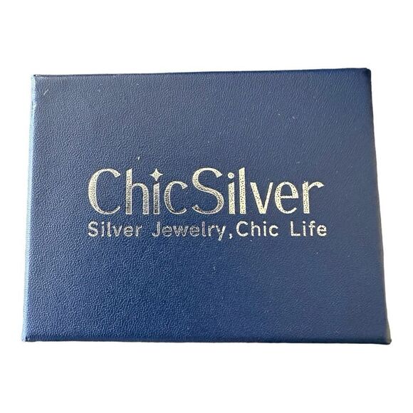 Chic Silver 925 Viking Rune Natural Black Onyx Stud Earrings & Dust Bag Unisex - Picture 4 of 4